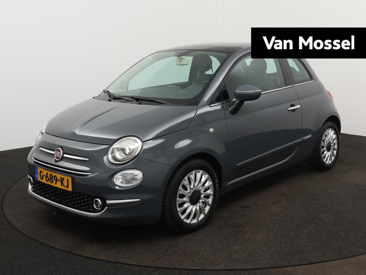 Fiat 500 - 0.9 TwinAir Turbo Lounge 105pk | Lederen bekleding | Navigatie |  Parkeer sensoren | Panor - AutoWereld.nl