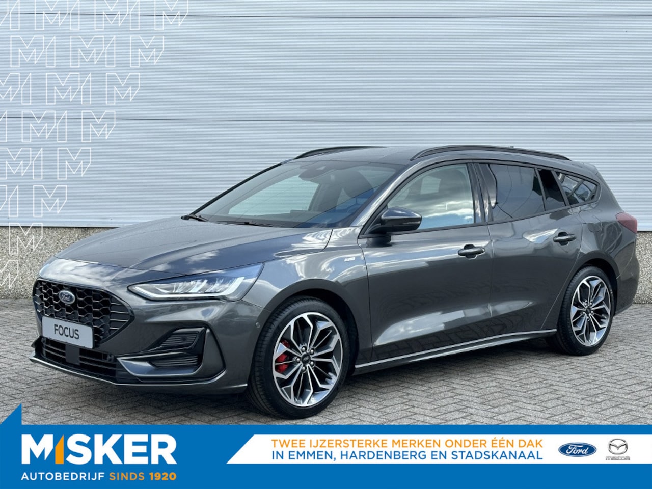 Ford Focus Wagon - 1.0 EBH STLine X Driverpack | 18inch | Winterpack! - AutoWereld.nl