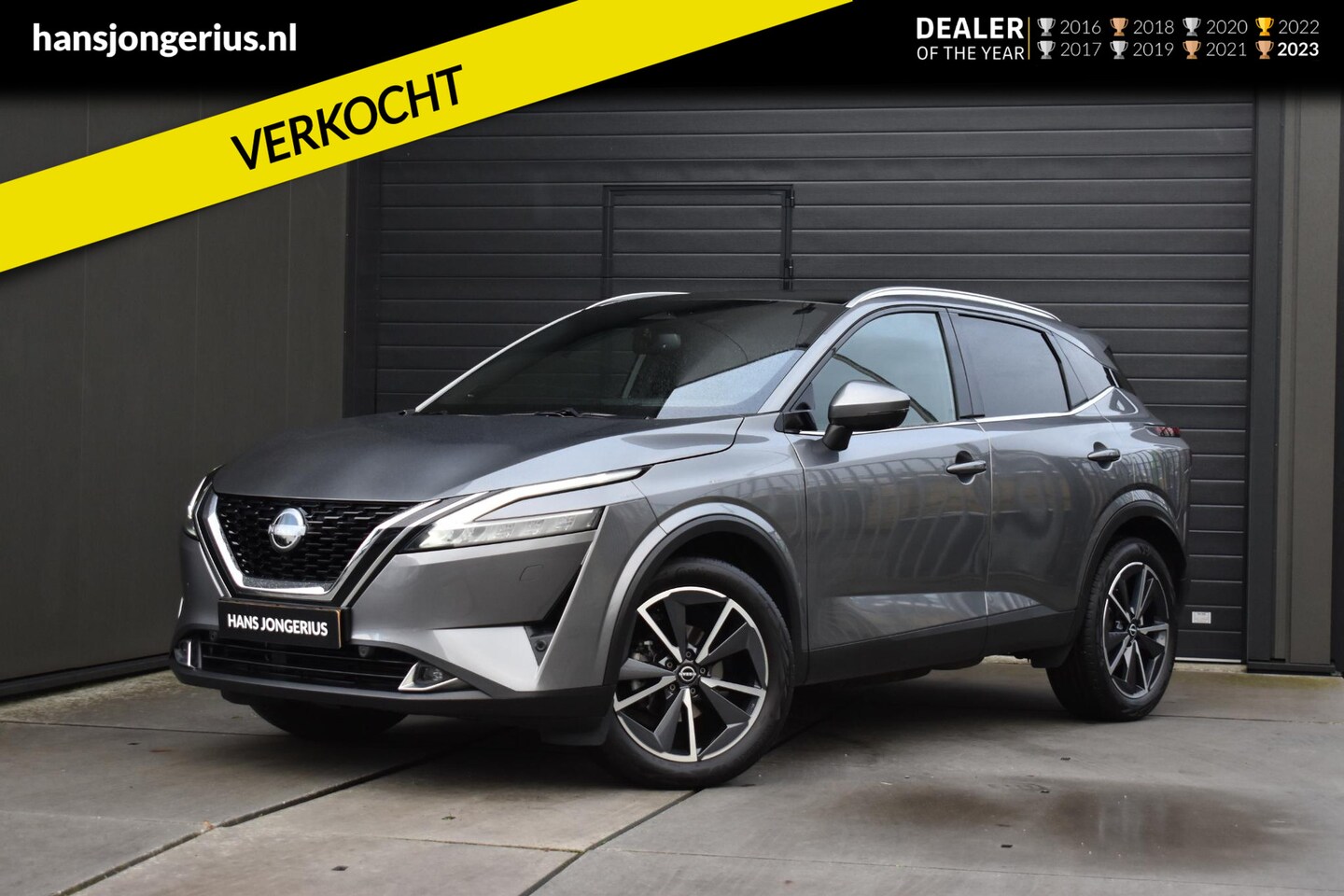 Nissan Qashqai - 1.3 MHEV 158 PK Xtronic Tekna Plus | PANORAMADAK | 360 CAMERA | NAVI | HUD | LEDER | STUUR - AutoWereld.nl