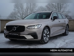 Volvo V90 - 2.0 T6 Plug-in hybrid AWD Ultra Dark Gelamineerd Glas | Trekhaak | Head-Up Display | 360 c