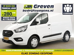 Ford Transit Custom - 280 2.0 TDCI L1H1 Airco Cruise Parkeersensoren 3 Persoons Bluetooth Elektrpakket