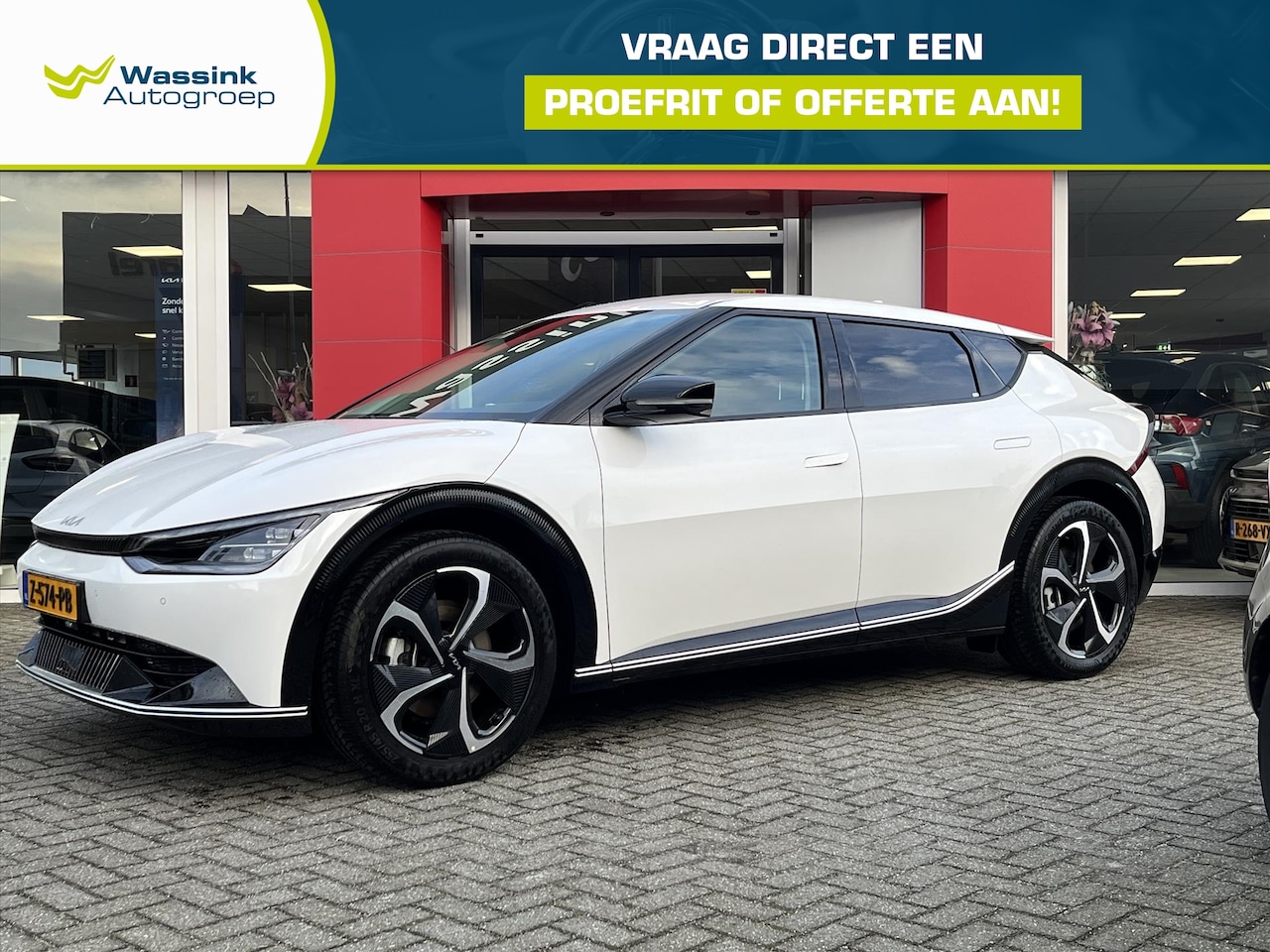 Kia EV6 - 77,4kWh 229pk RWD Edition Advanced | Winterpakket | Navigatie | Lederen stoelen met geheug - AutoWereld.nl