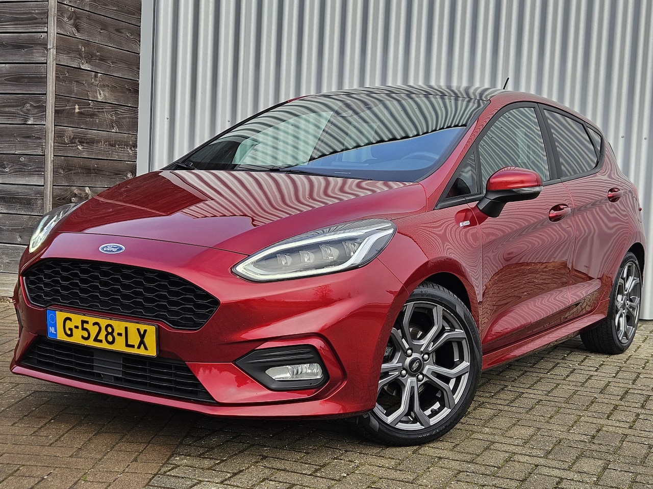 Ford Fiesta - 1.0 ST-Line /Pano/Stoelverwarming/ACC/Led/Camera! - AutoWereld.nl