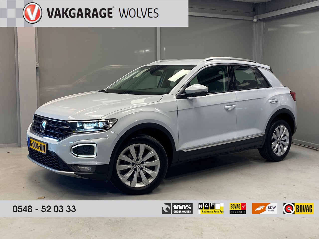 Volkswagen T-Roc - 1.5 TSI Sport | NAVI | CLIMA | LED | - AutoWereld.nl