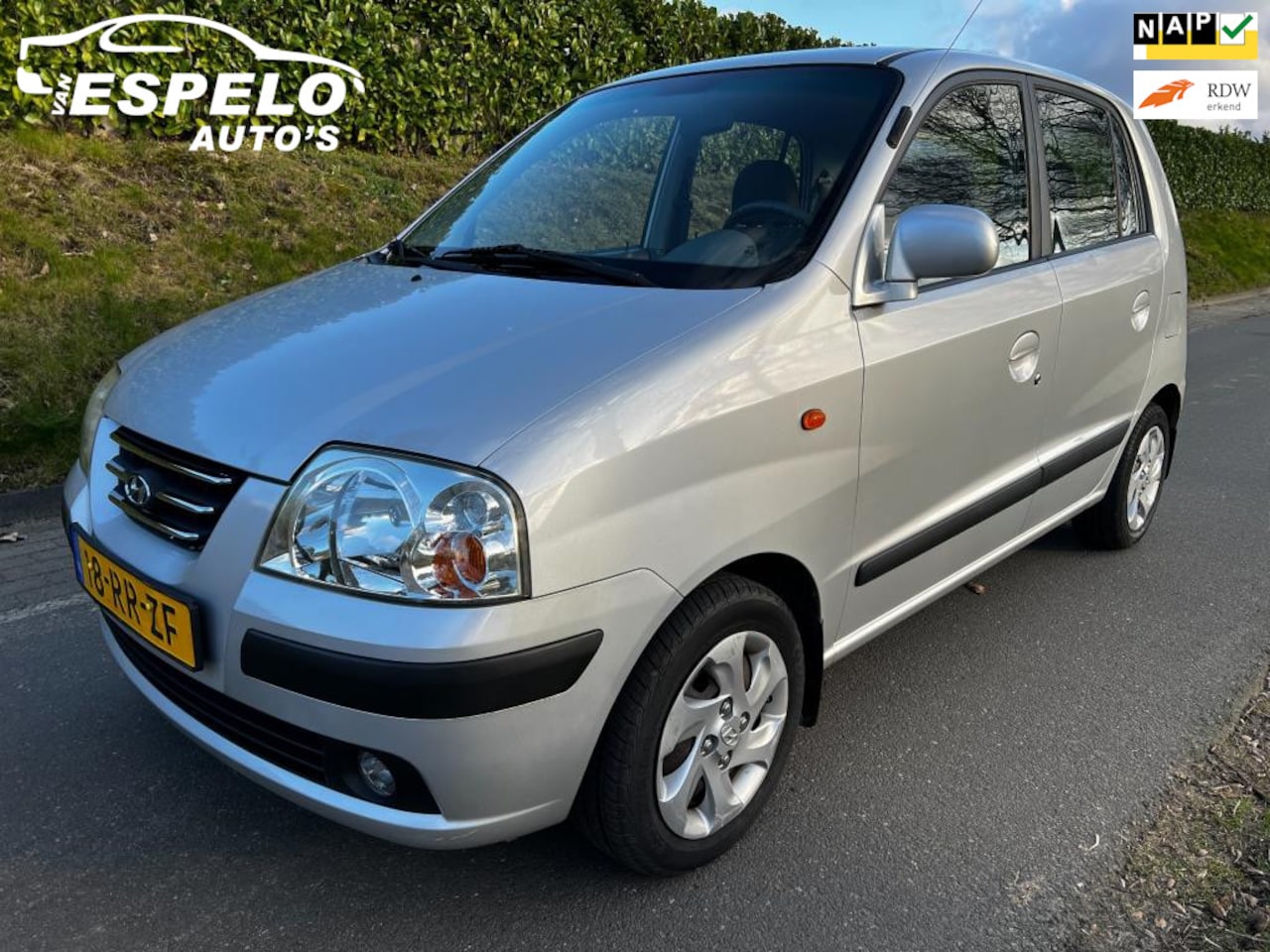 Hyundai Atos - 1.1i Dynamic Cool AUTOMAAT met oa: Airco, Centrale vergrendeling, Electr ramen, Onderhouds - AutoWereld.nl