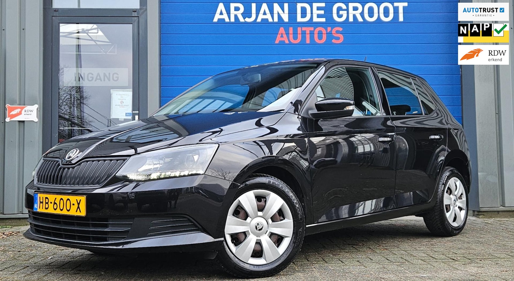 Skoda Fabia - 1.0 Sprint 75PK Airco Cruise Bleutooth NAP - AutoWereld.nl