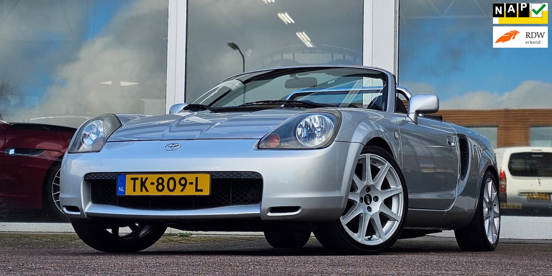 Toyota MR 2 - 1.8-16v VVT-i Sp.Ed. Volledige Historie Netjes Nieuwe APK! - AutoWereld.nl