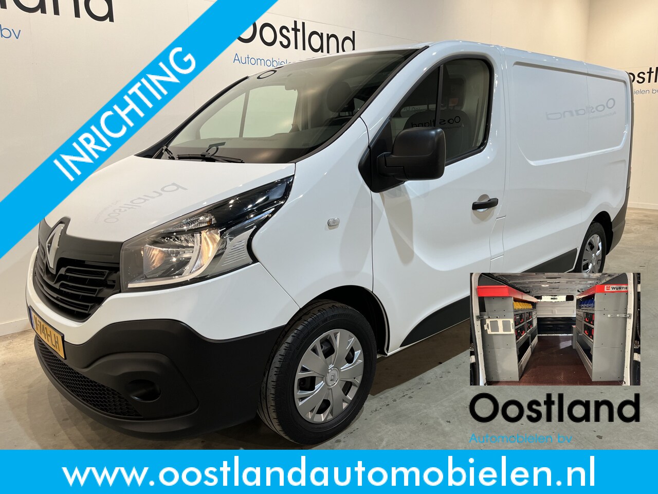 Renault Trafic - 1.6 dCi L1H1 / Servicebus / Würth Inrichting / Euro 6 / Airco / Cruise Control / Navigatie - AutoWereld.nl