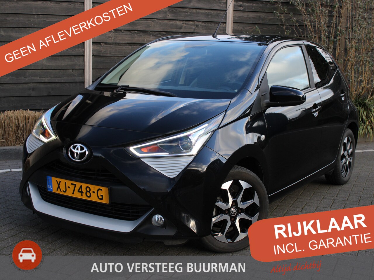 Toyota Aygo - 1.0 VVT-i 72PK x-joy Achteruitrijcamera, Climate Control, Dimlicht Automatisch, Apple Carp - AutoWereld.nl