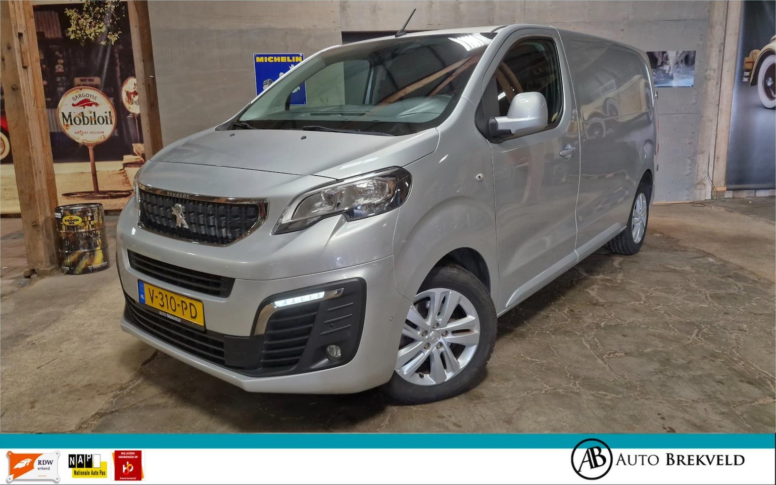 Peugeot Expert - 231L 2.0 BlueHDI 150 Premium Pack 150PK EURO6 | Rijklaar | Elektrisch pakket | Half leer | - AutoWereld.nl