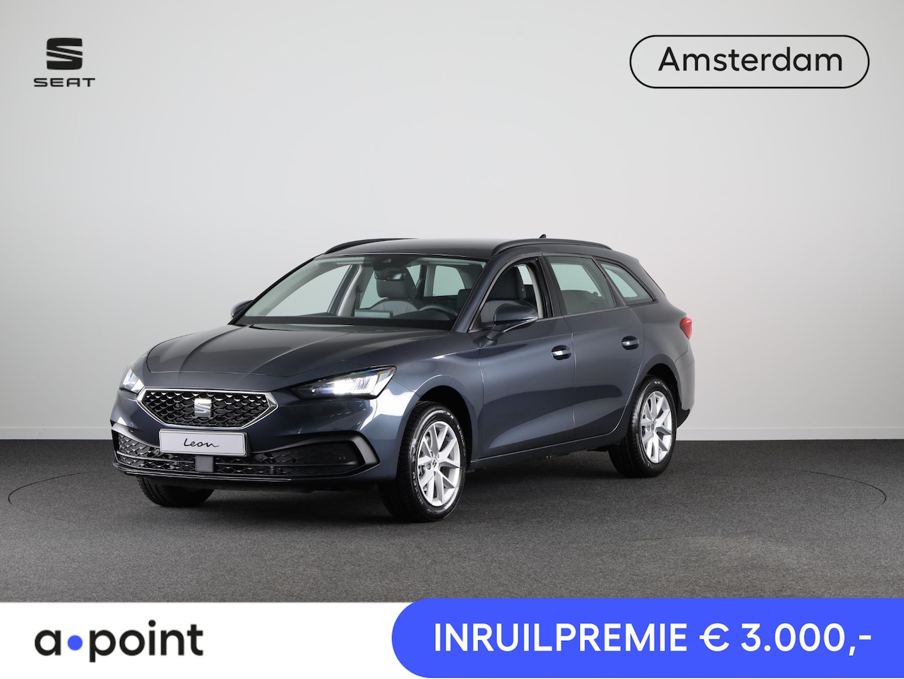 Seat Leon Sportstourer - Style 1.5 TSI 115pk Stationwagen 6 versn. H SEAT Leon 1.5 TSI 115 pk Style - AutoWereld.nl