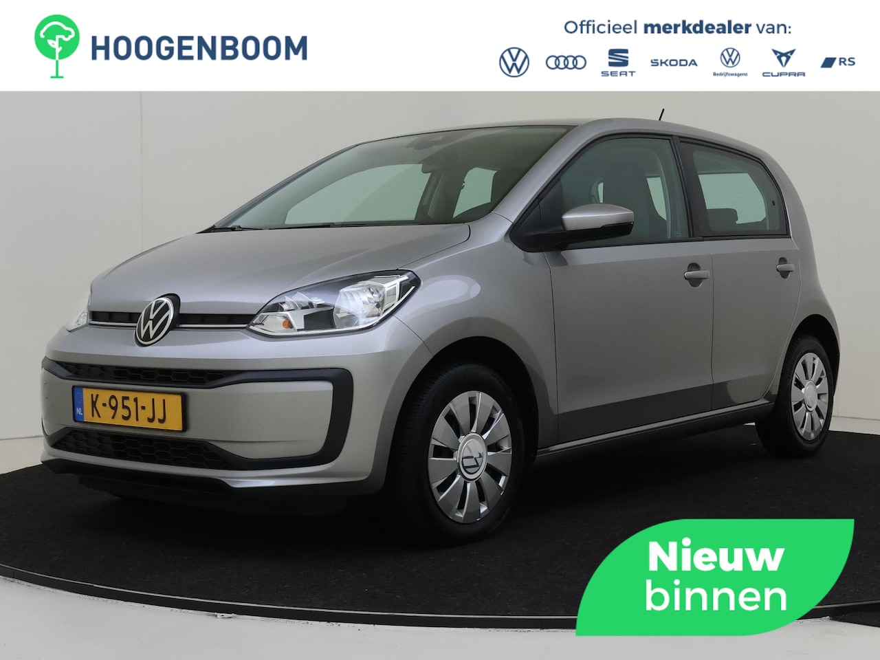 Volkswagen Up! - 1.0 BMT move up! | Bluetooth | Airco | Lane assist | DAB Ontvanger | Elektrische ramen voo - AutoWereld.nl