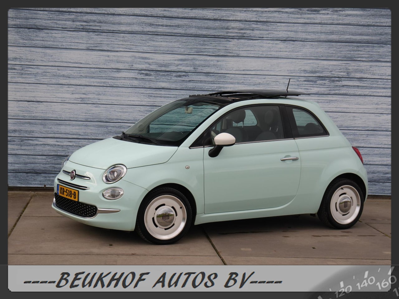 Fiat 500 - 0.9 TwinAir Turbo Lounge Automaat Panorama Navigatie - AutoWereld.nl