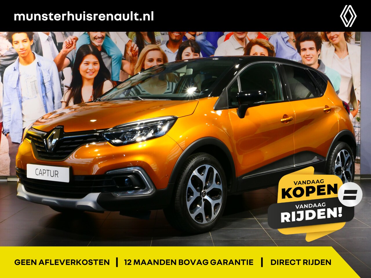 Renault Captur - TCe 90 Intens - Camera, Cruise, Navigatie - AutoWereld.nl