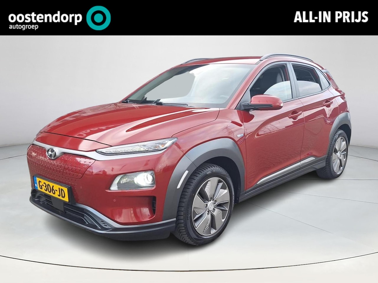 Hyundai Kona Electric - EV Premium 64 kWh | Full Options! | Leder | Adaptive Cruise Control | WLPT 480km | 100% SO - AutoWereld.nl