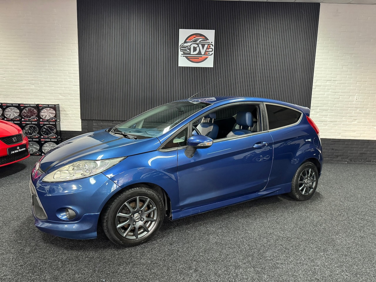 Ford Fiesta - 1.4 ST LINE, LEDER, CLIMAT,ELEK PAKKET,NW APK - AutoWereld.nl