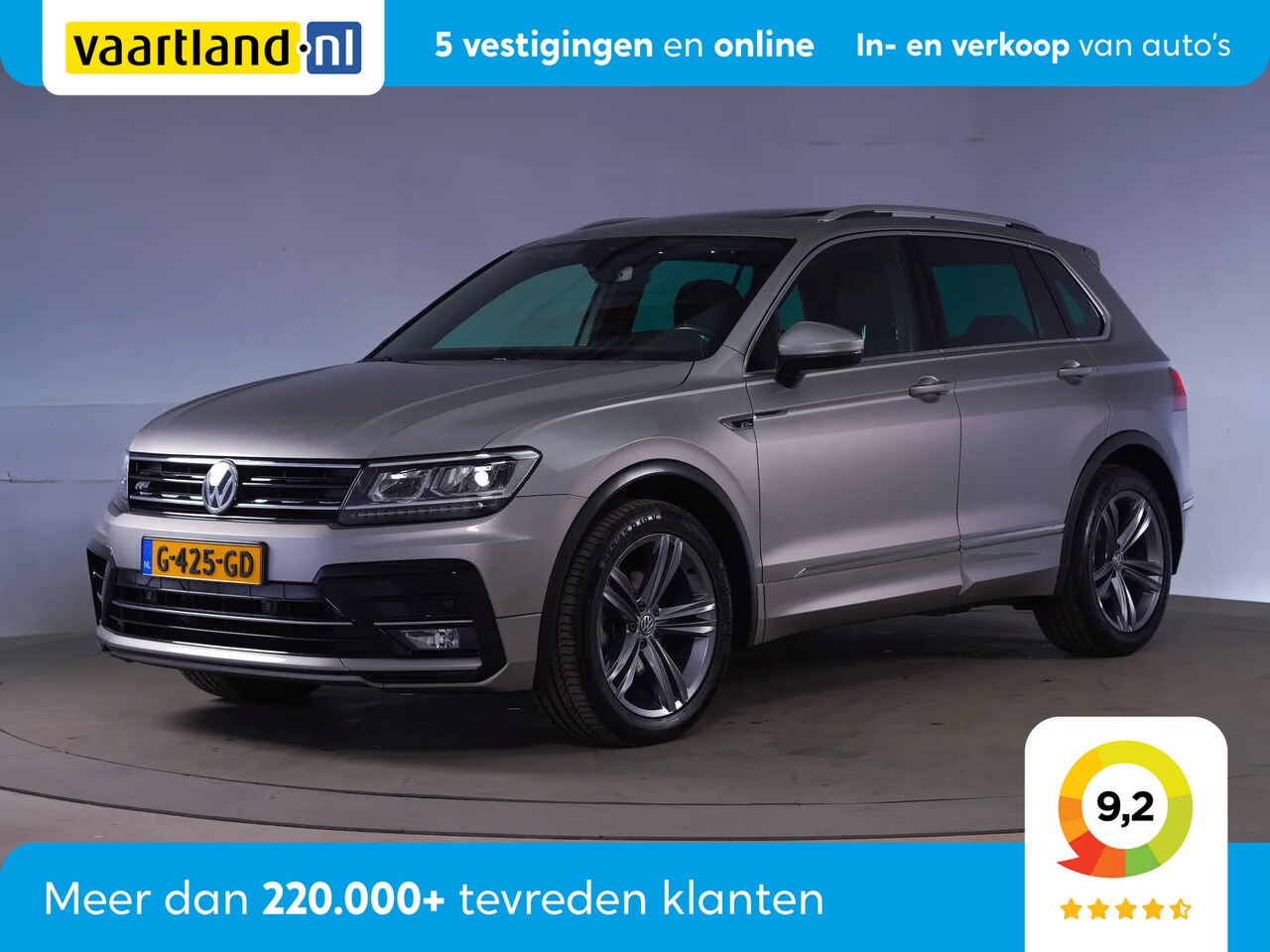 Volkswagen Tiguan - 1.5 TSI ACT R-Line Aut [ Virtual cockpit Nav Panoramadak ] - AutoWereld.nl