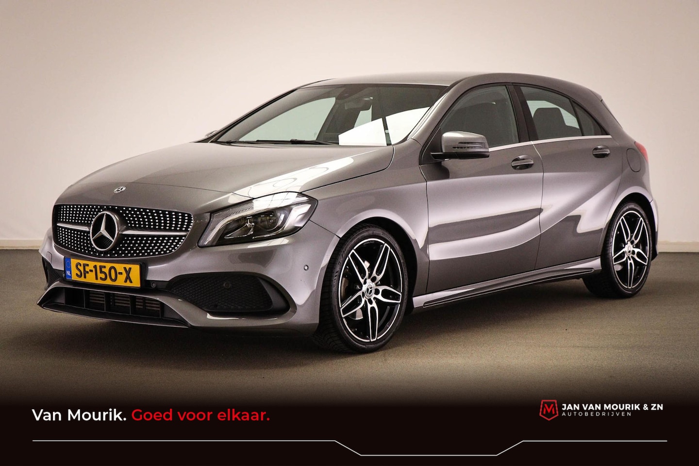 Mercedes-Benz A-klasse - 160 AMG Sport Edition | LED | HALF LEDER | CAMERA - AutoWereld.nl