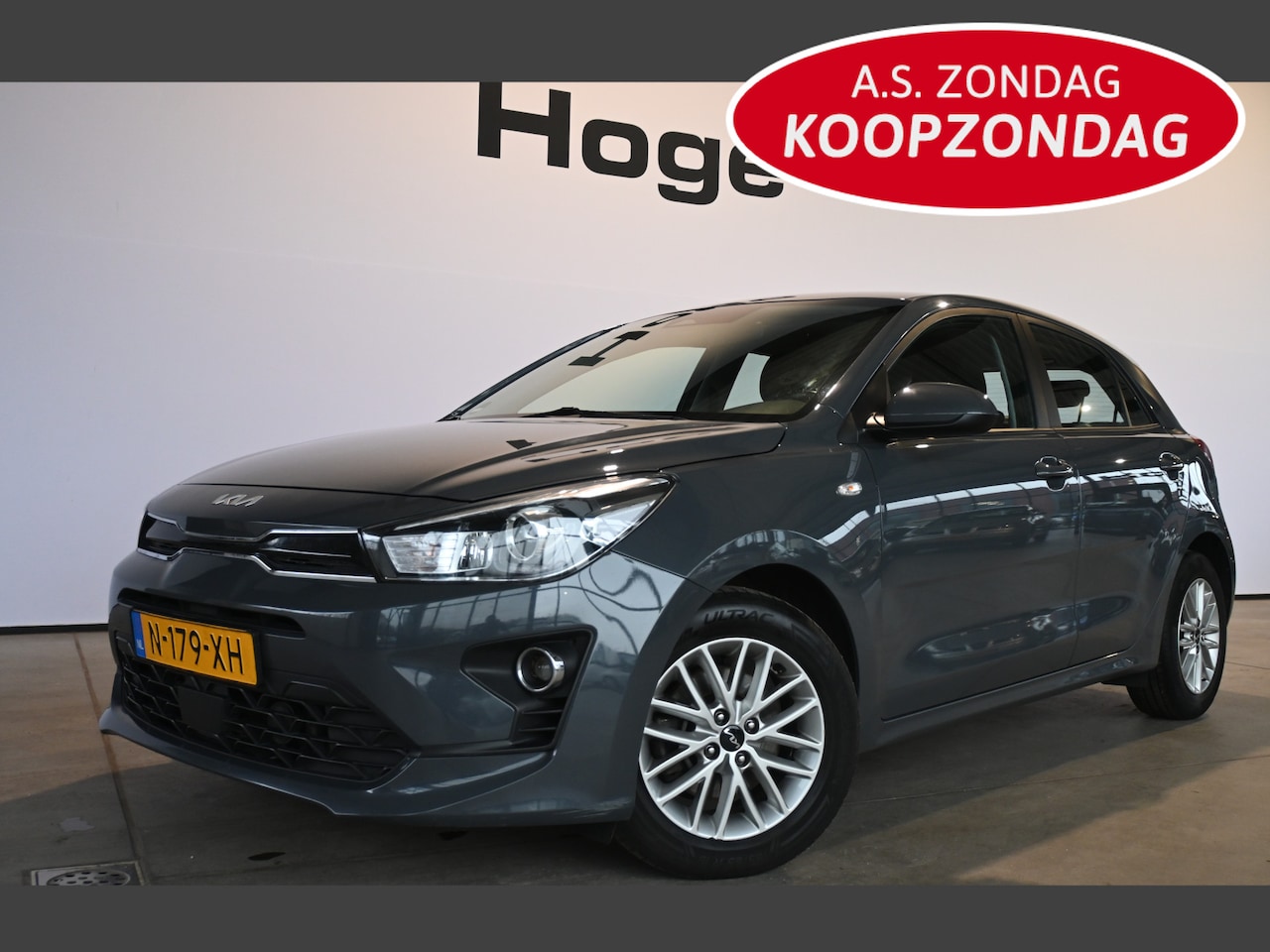 Kia Rio - 1.0 T-GDi MHEV DynamicLine Airco Cruise Control Carplay LED Rijklaarprijs Inruil Mogelijk! - AutoWereld.nl