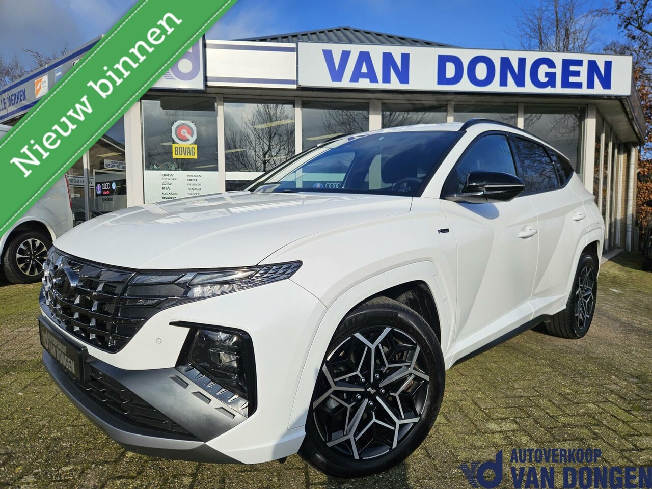 Hyundai Tucson - 1.6 T-GDI HEV N Line | Full Hybrid 230 PK | Parelmoer | 2023 - AutoWereld.nl