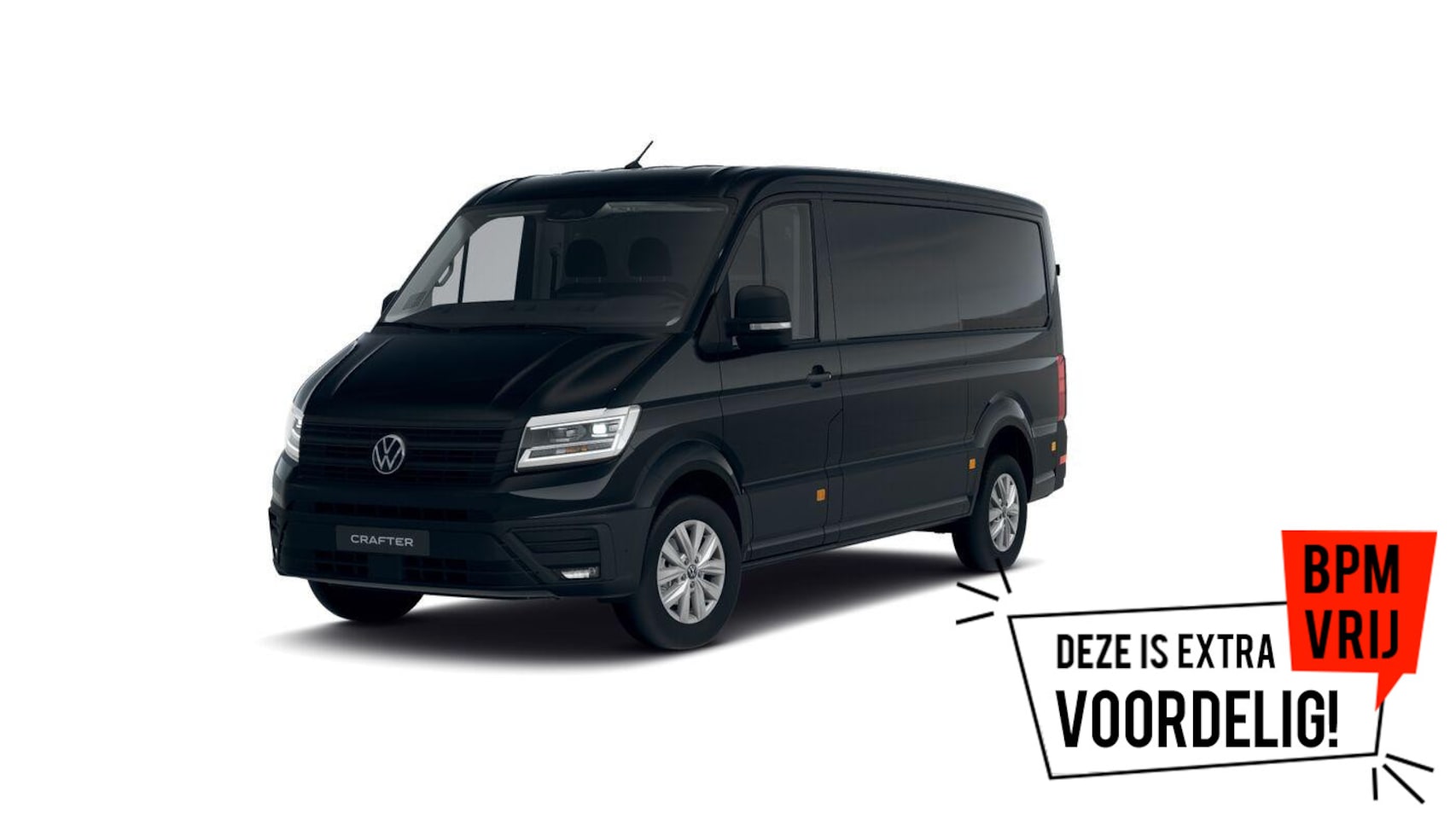 Volkswagen Crafter - Bedrijfswagens Exclusive L3H2 2.0 TDI 130 kW 177 pk 8 versn. auto | BPM vrij | Diefstalala - AutoWereld.nl