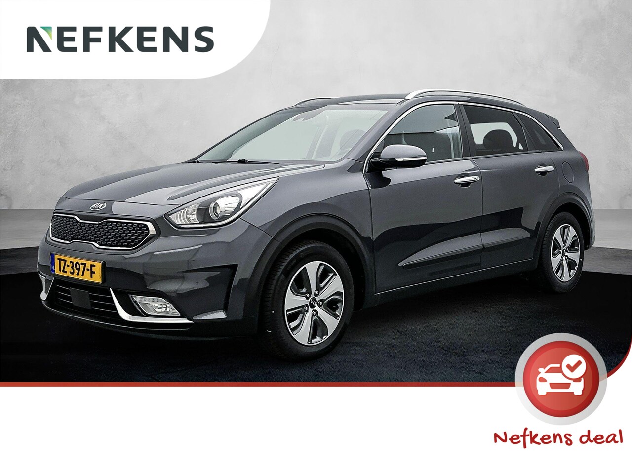 Kia Niro - SUV BusinessLine 141 pk Automaat | Navigatie | Achteruitrijcamera | Parkeersensoren Achter - AutoWereld.nl