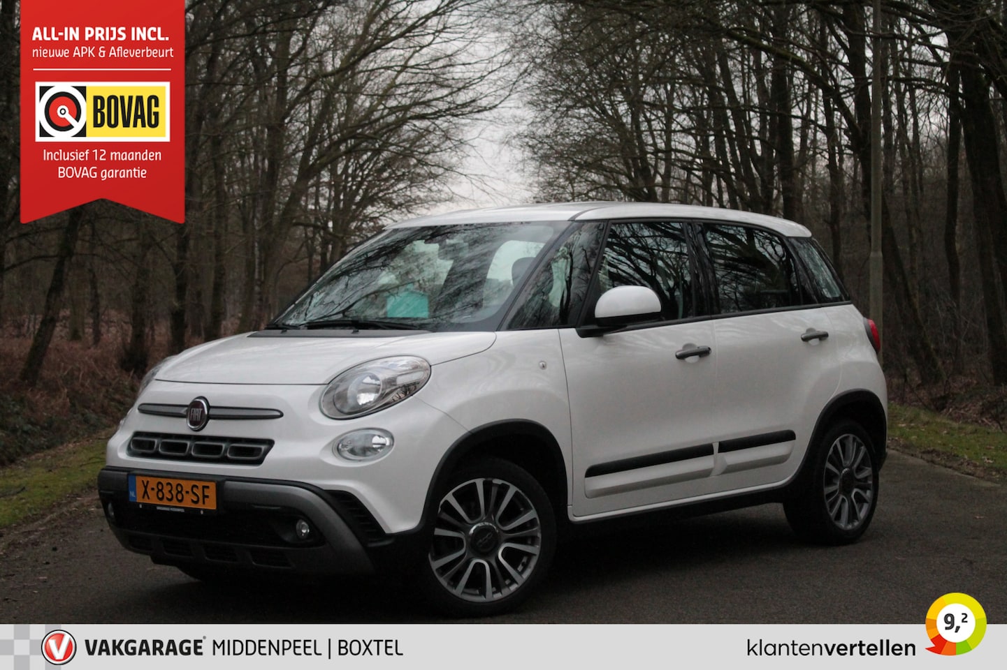 Fiat 500 L - FIAT 1.4 Lounge Camera | App connect - AutoWereld.nl