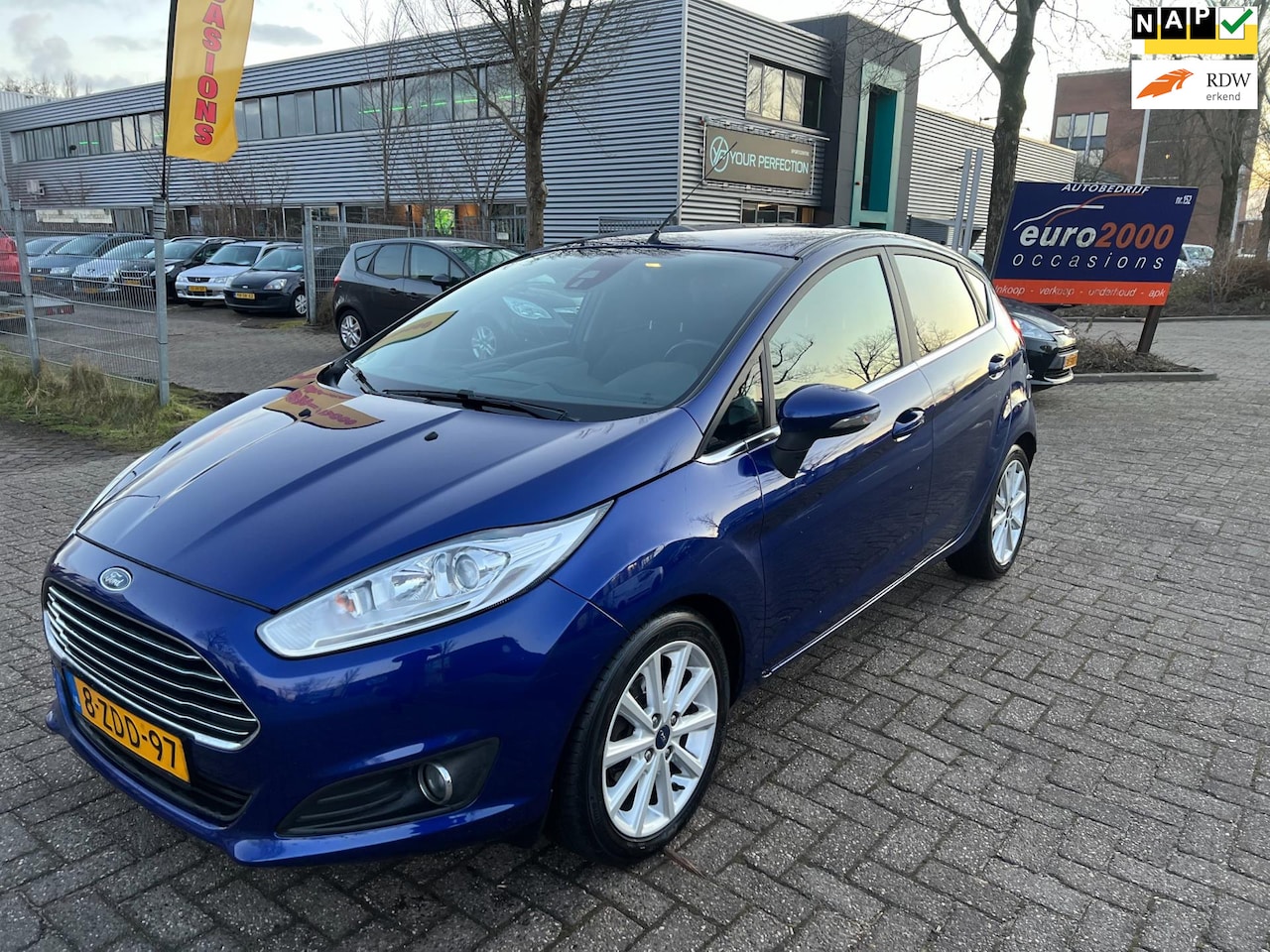 Ford Fiesta - 1.6 TDCi Lease Titanium - AIRCO - 5 DEURS - NAP ! - AutoWereld.nl