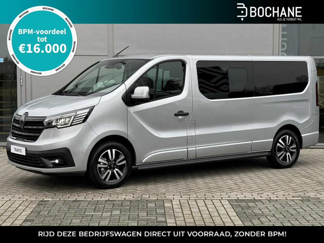 Renault Trafic - 2.0 dCi 170 EDC T29 L2H1 DC Anniversary AUTOMAAT | RIJKLAAR PRIJS | BPM VOORDEEL | MEERDER - AutoWereld.nl