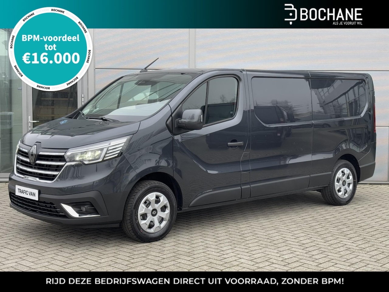 Renault Trafic - 2.0 Blue dC1 150 EDC T30 L2H1 Advance AUTOMAAT | NIEUW | 2024 PRIJS | RIJKLAAR | BPM VRIJ - AutoWereld.nl