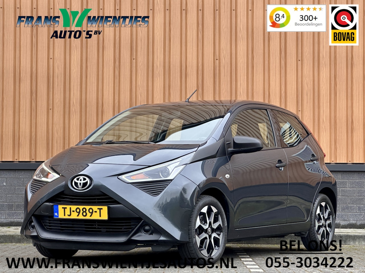 Toyota Aygo - 1.0 VVT-i x-fun |  Airconditioning | Bluetooth | USB/AUX | Stop&Go | Isofix | Elektrische - AutoWereld.nl