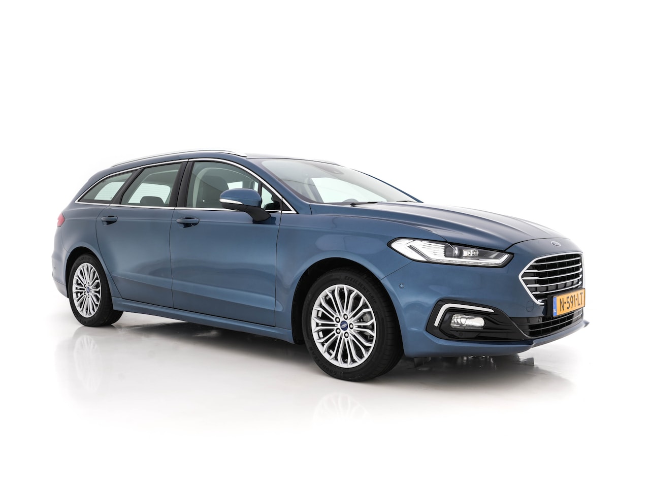 Ford Mondeo Wagon - 2.0 IVCT HEV Titanium Luxury-Pack (INCL-BTW) Aut. *FULL-LEATHER | ADAPTIVE-CRUISE | FULL-L - AutoWereld.nl