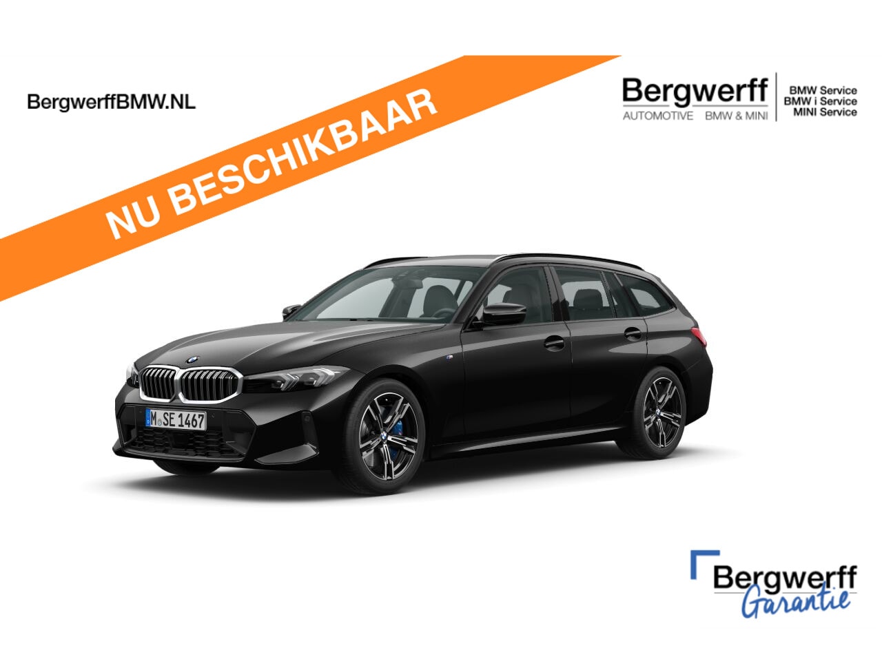 BMW 3-serie Touring - 330i M-Sport - ACC - Hifi - Widescreen - Camera - Stoelverwarming - AutoWereld.nl