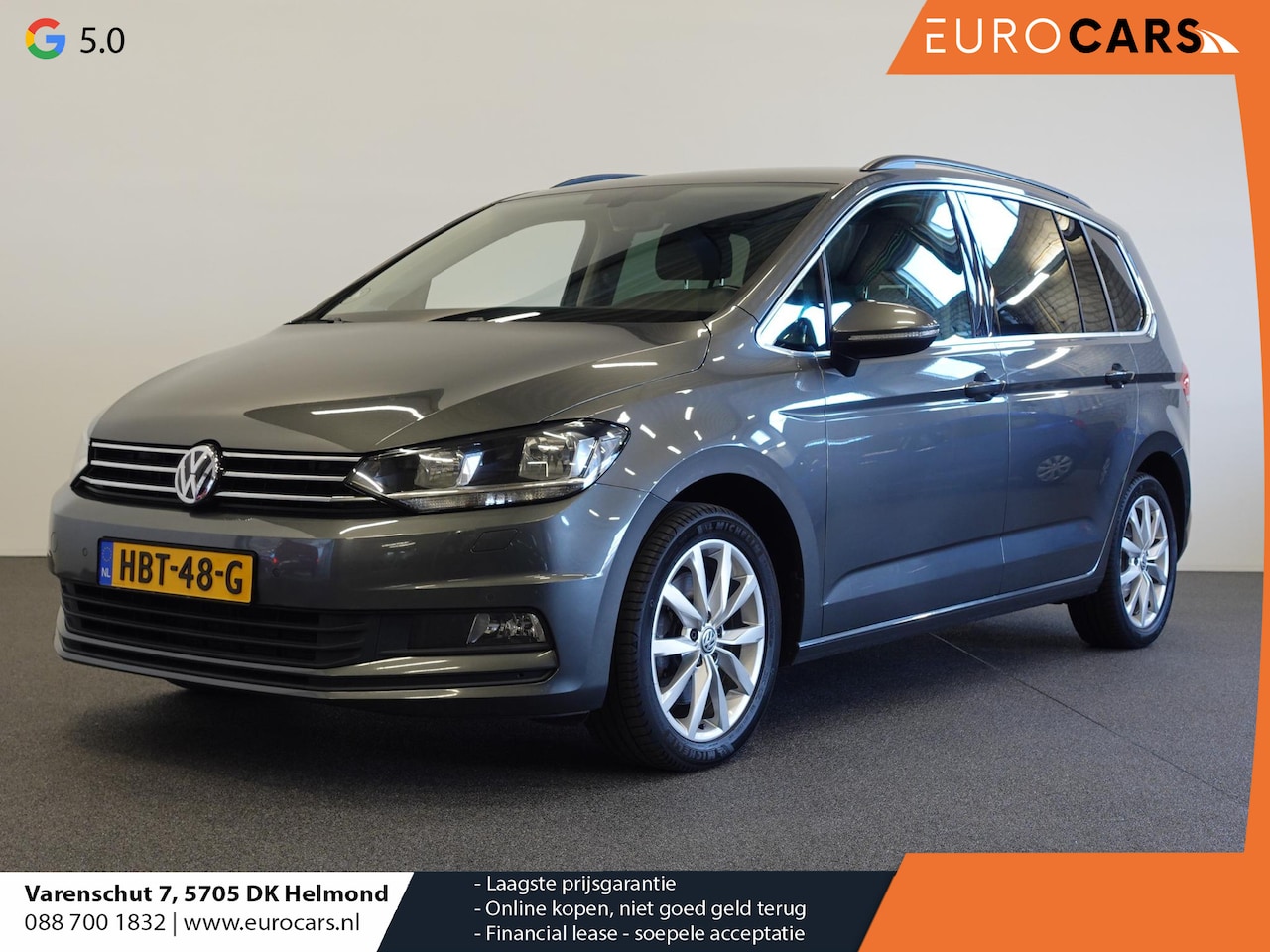 Volkswagen Touran - 1.5 TSI DSG Comfortline 7p | Navigatie d.m.v. Apple Carplay/Android Auto | Climate Control - AutoWereld.nl