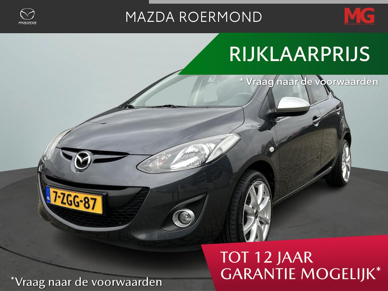 Mazda 2 - 1.3 Silver Edition /1e Eig./Ned.Auto/ALL IN PRIJS - AutoWereld.nl