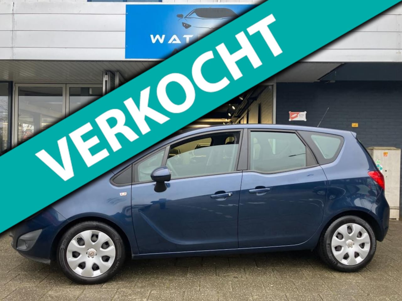 Opel Meriva - 1.4 Turbo Edition Airco/elektrisch pakket/Rijdt super! - AutoWereld.nl