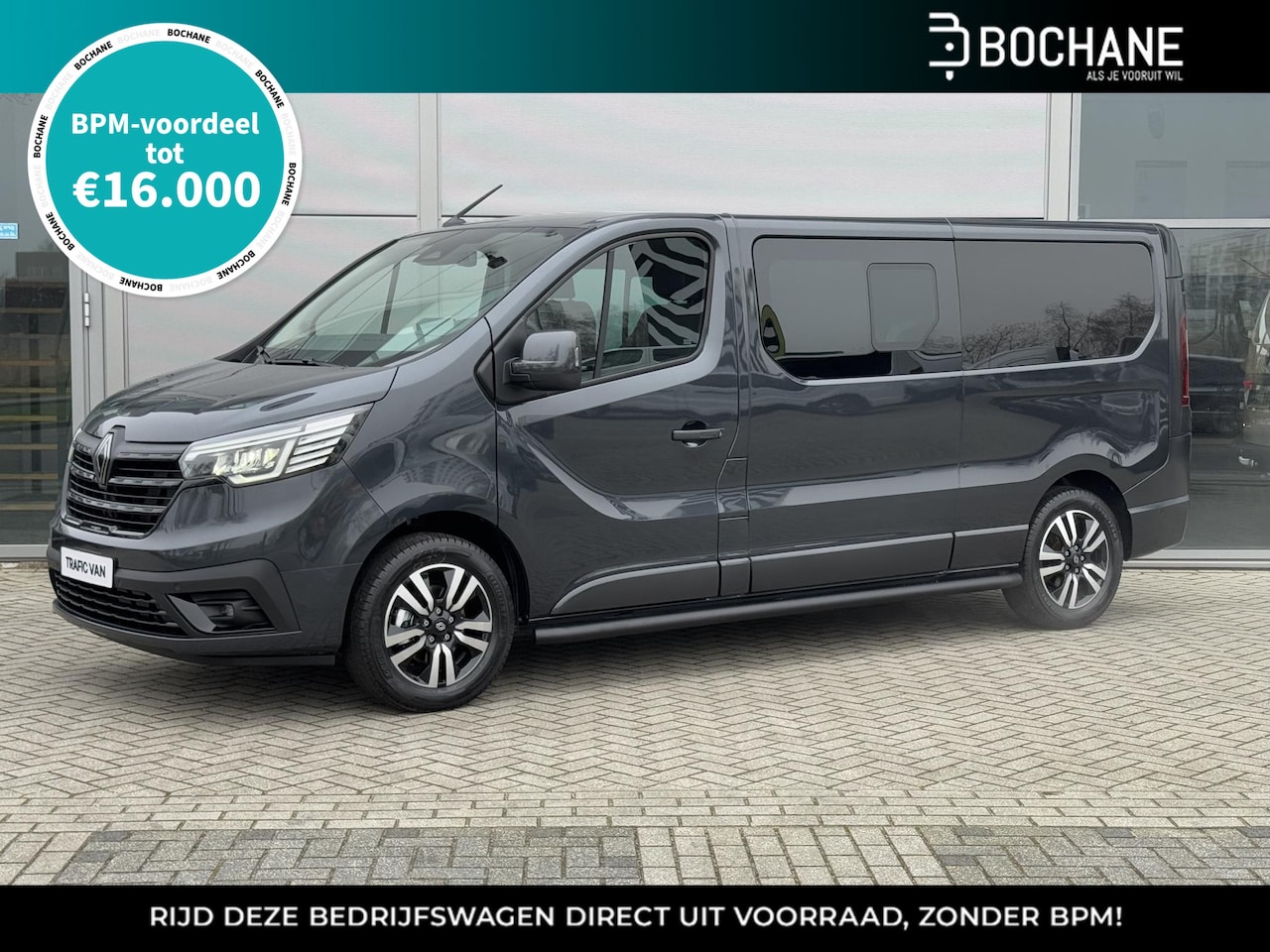 Renault Trafic - 2.0 Blue dCi 170 T30 L2H1 Extra DC Automaat | Anniversary | DUBBELCABINE | RIJKLAARPRIJS | - AutoWereld.nl