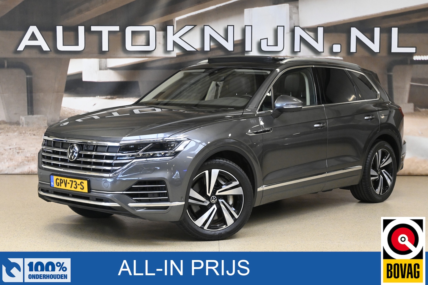 Volkswagen Touareg - 3.0 TSi 380pk eHybrid 4MOTION Atmosphere | Luchtvering | 360° camera | Nachtzicht | H.U.D. - AutoWereld.nl