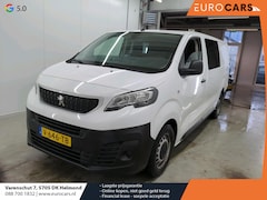 Peugeot Expert - 231L 2.0 BlueHDI 120PK DC Premium Airco Navi Carplay PDC Achter Cruise Control 6 Persoons