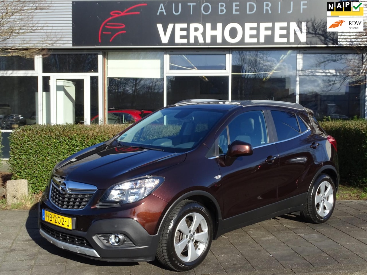 Opel Mokka - 1.4 T Cosmo - PANORAMADAK - AUTOMAAT - STUUR / STOEL VERW - CRUISE / CLIMATE CONTR ! - AutoWereld.nl