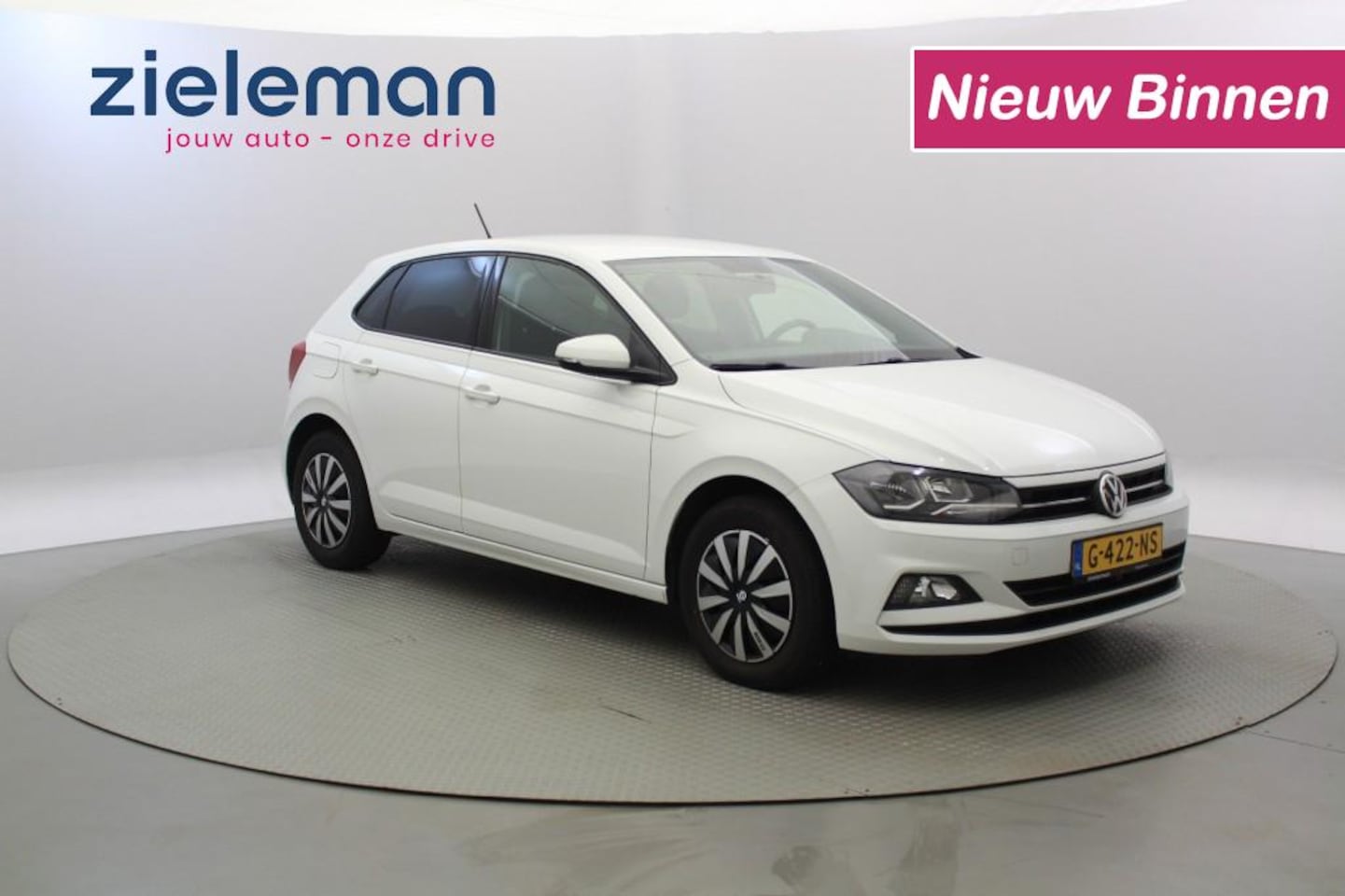 Volkswagen Polo - 1.6 TDI Comfortline Automaat - Carplay, Half Leer - AutoWereld.nl