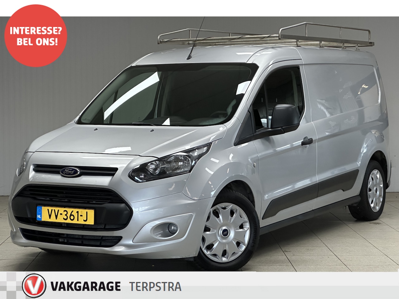 Ford Transit Connect - 1.6 TDCI L2 Maxi Trend/ Zij-Schuifdeur rechts/ Imperiaal/ 3 Zitplaatsen voor!/ Airco/ Elek - AutoWereld.nl