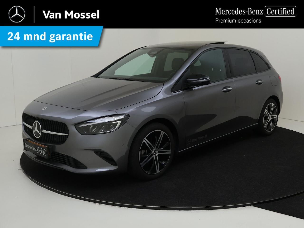 Mercedes-Benz B-klasse - 180 Luxury Line / Stoelverwarming / Achteruitrijcamera / Night-Pakket / Panaroma-schuifdak - AutoWereld.nl