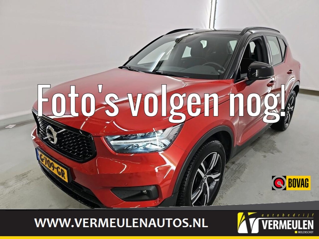 Volvo XC40 - T3 163PK Geartronic R-Design + 18"/ Navi/ Clima/ Full-LED/ Camera/ Trekhaak/ NL auto - AutoWereld.nl