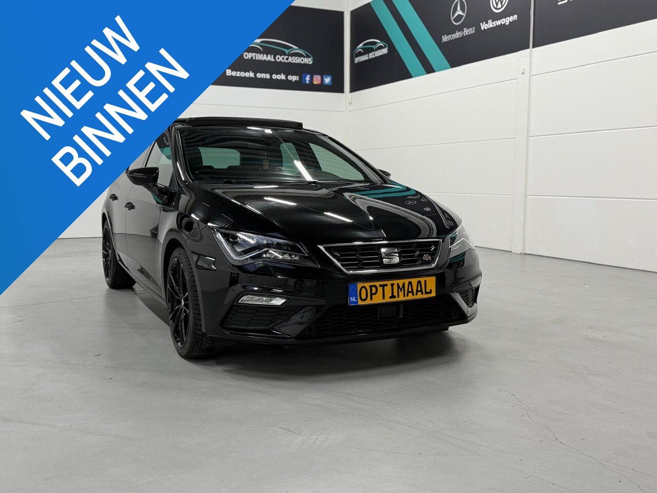 Seat Leon - 1.5 TSI FR Pano/Navi/ACC/Virtual/Carplay - AutoWereld.nl