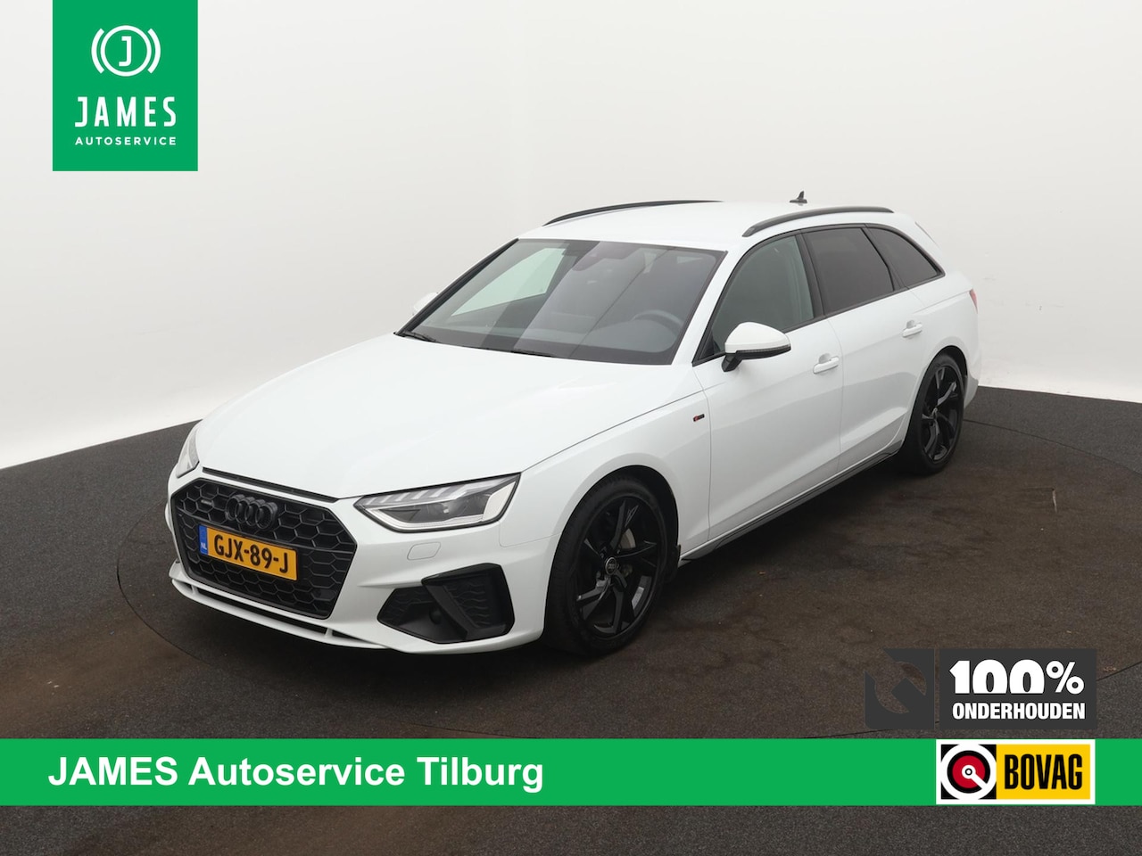 Audi A4 Avant - 40 TFSI Quattro BLACK S Line FULL-LED EL-ACHTERKLEP TREKHAAK - AutoWereld.nl