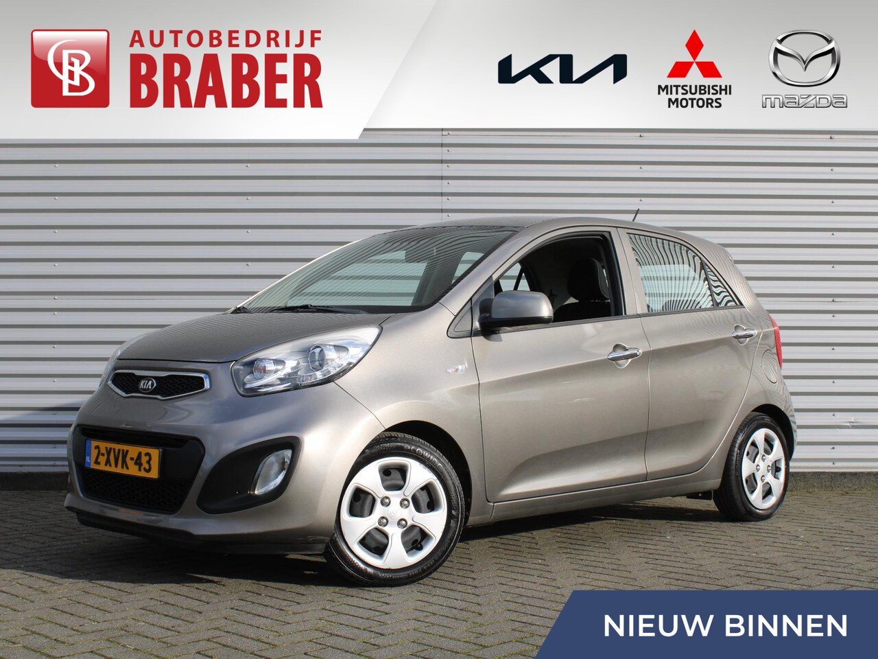 Kia Picanto - 1.0 CVVT BusinessLine | Navi | 5-drs | Airco | Eerste eigenaar | Dealeronderhouden | - AutoWereld.nl