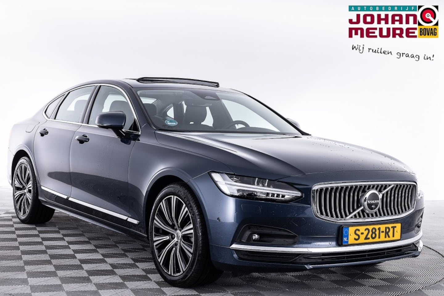 Volvo S90 - 2.0 B4 Ultimate Bright | B&W | PANORAMADAK | LEDER . - AutoWereld.nl