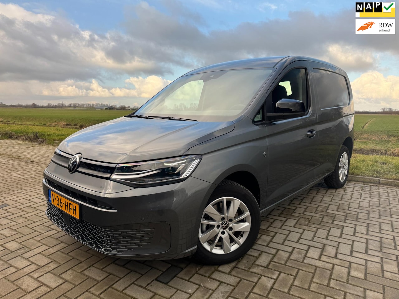 Volkswagen Caddy Cargo - 1.5 TSI Style 2024 Automaat DSG Stoelverwarming Carplay Navigatie Airco Keyless blind spot - AutoWereld.nl