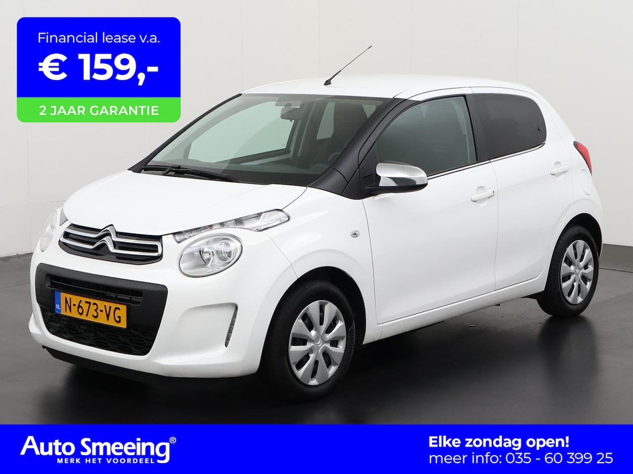 Citroën C1 - 1.0 VTi Feel | Airco | Bluetooth | 12 mnd Garantie | - AutoWereld.nl